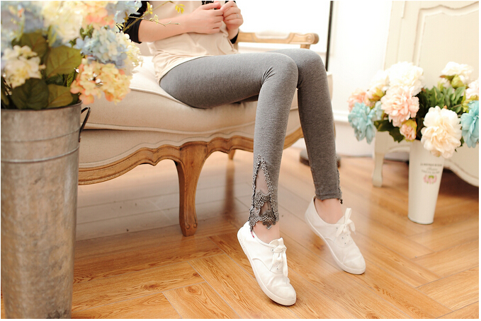 Tall-waist-show-thin-cotton-bud-silk-modal-outside-wear-leggings