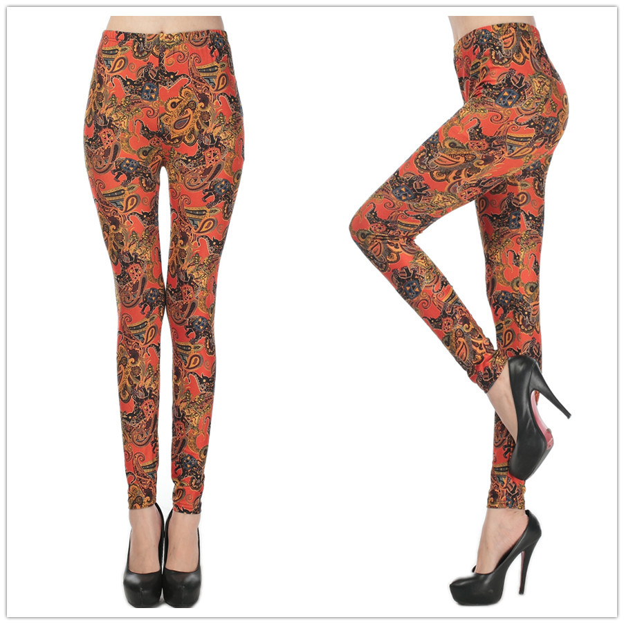 Wholesale-Paisley-ot-Sale-Sexy-Tights-Women-Leggings