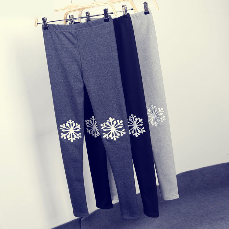 Wholesale-christmas-snowflake-leggings