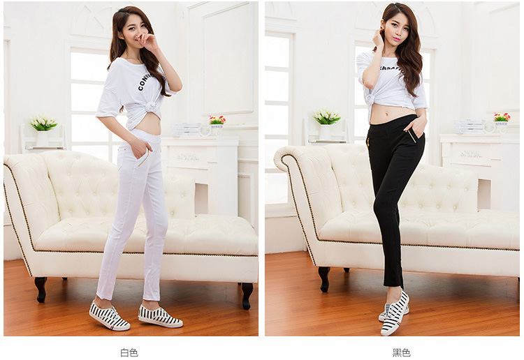 Wholesale-cotton-women-casual-pants