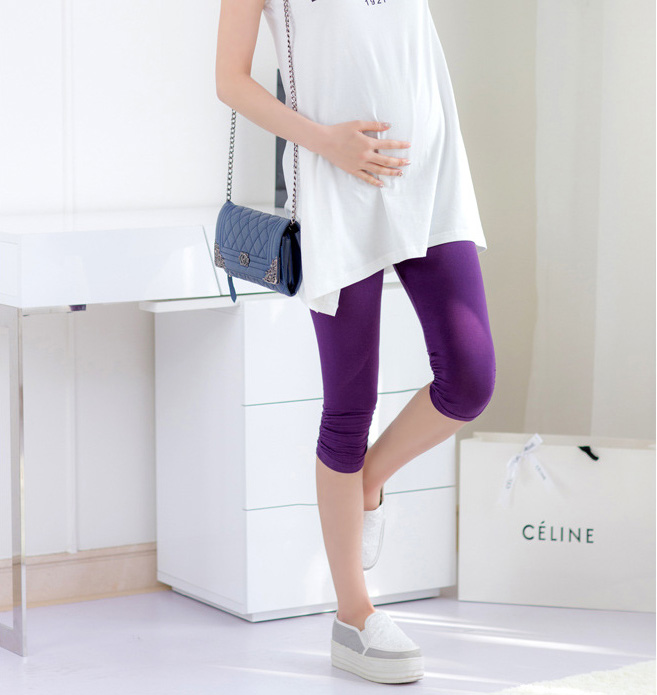 Wholesale-pregnant-women-cropped-leggings