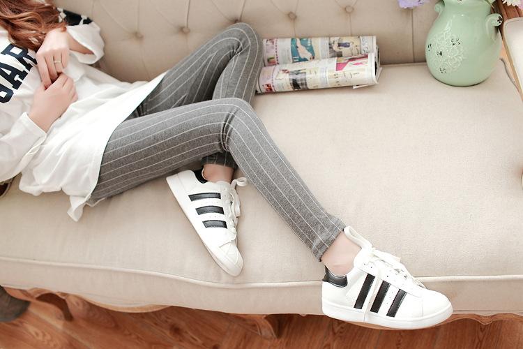 Wholesale-striped-cotton-leggings