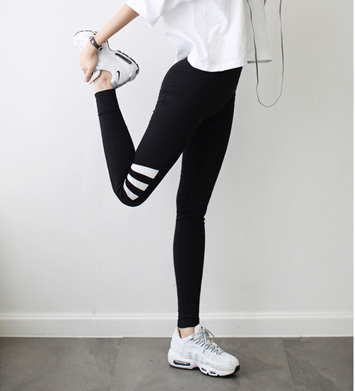 Wholesale-striped-movement-leggings