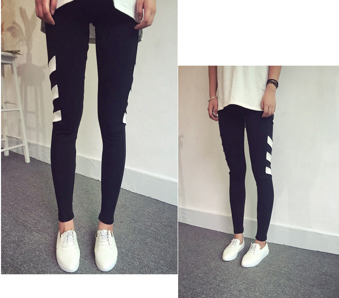 Wholesale-striped-movement-leggings