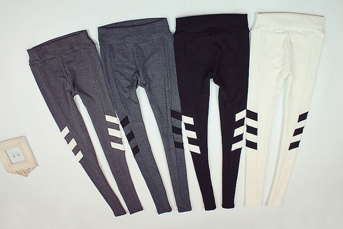 Wholesale-striped-movement-leggings