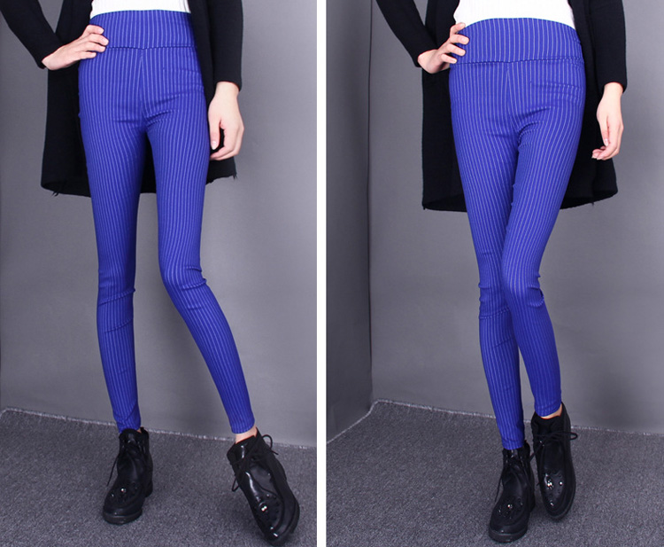 Wholesale-striped-pencil-pants